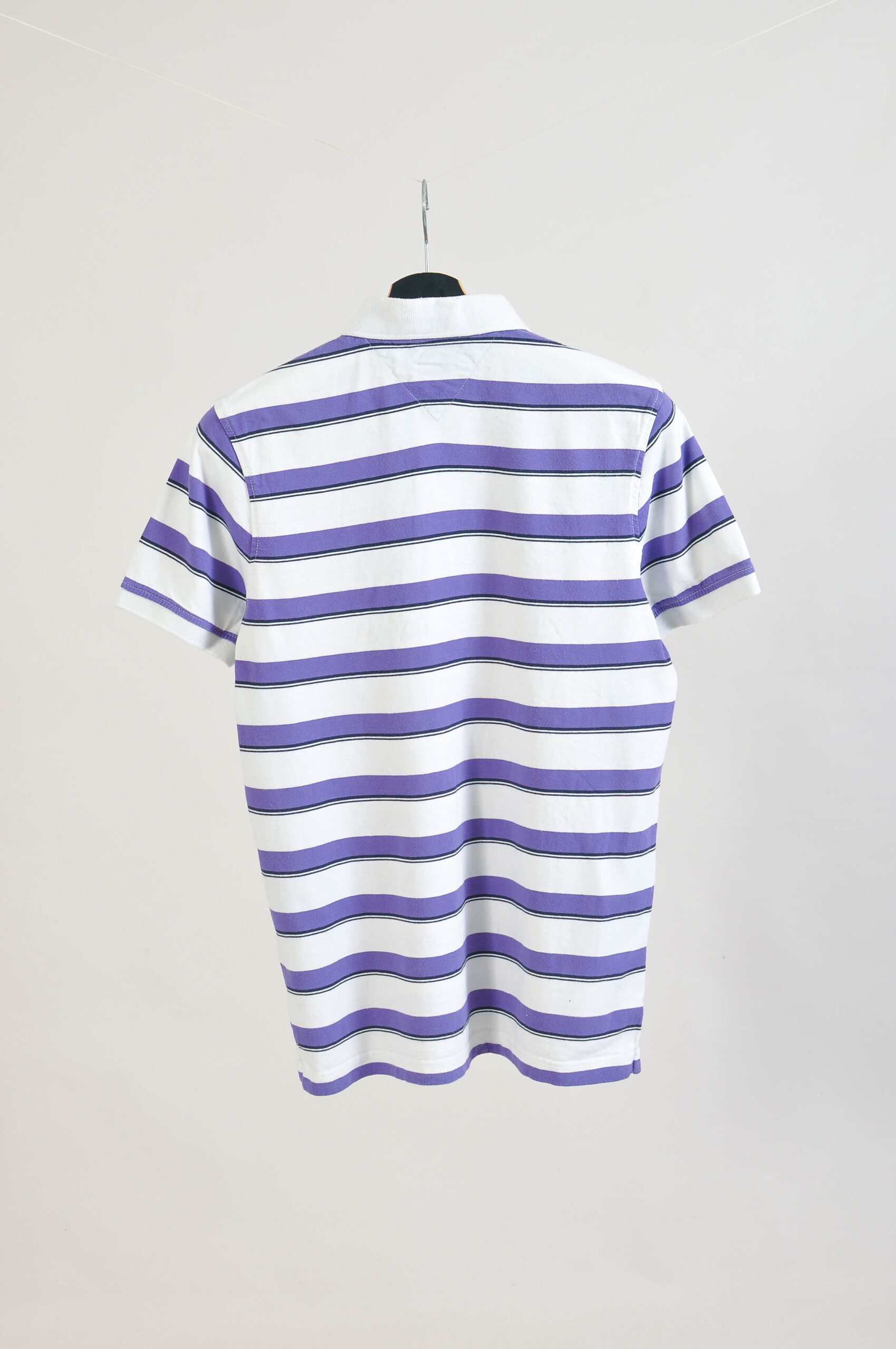 Vintage 00s Tommy Hilfiger Striped Polo Shirt – Size S/P - Image 8