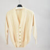 Vintage 80s cardigan in beige