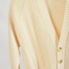 Vintage 80s cardigan in beige - Image 3