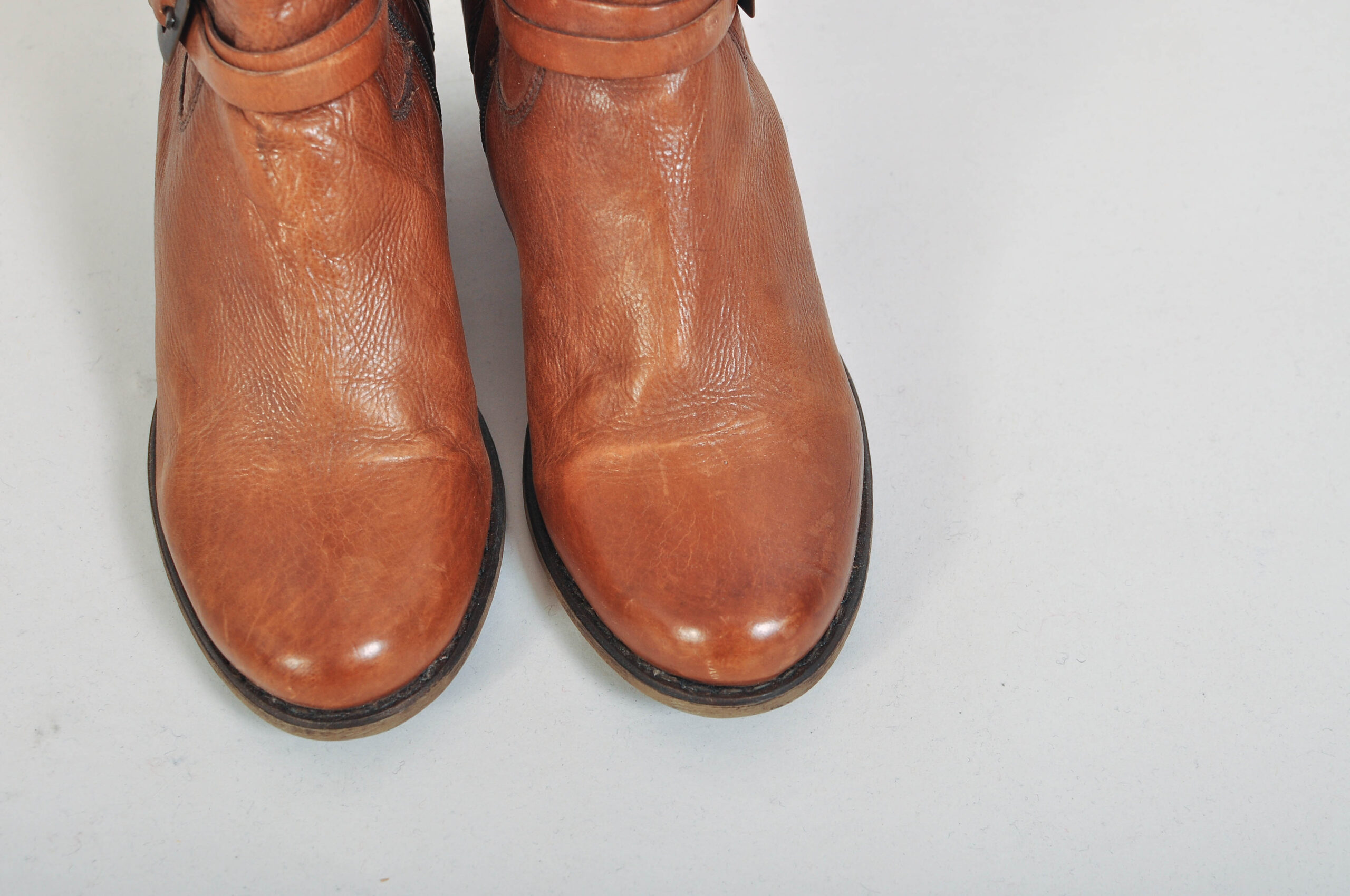 Vintage Y2K Real Leather Ankle Boots – EU 39 - Image 6