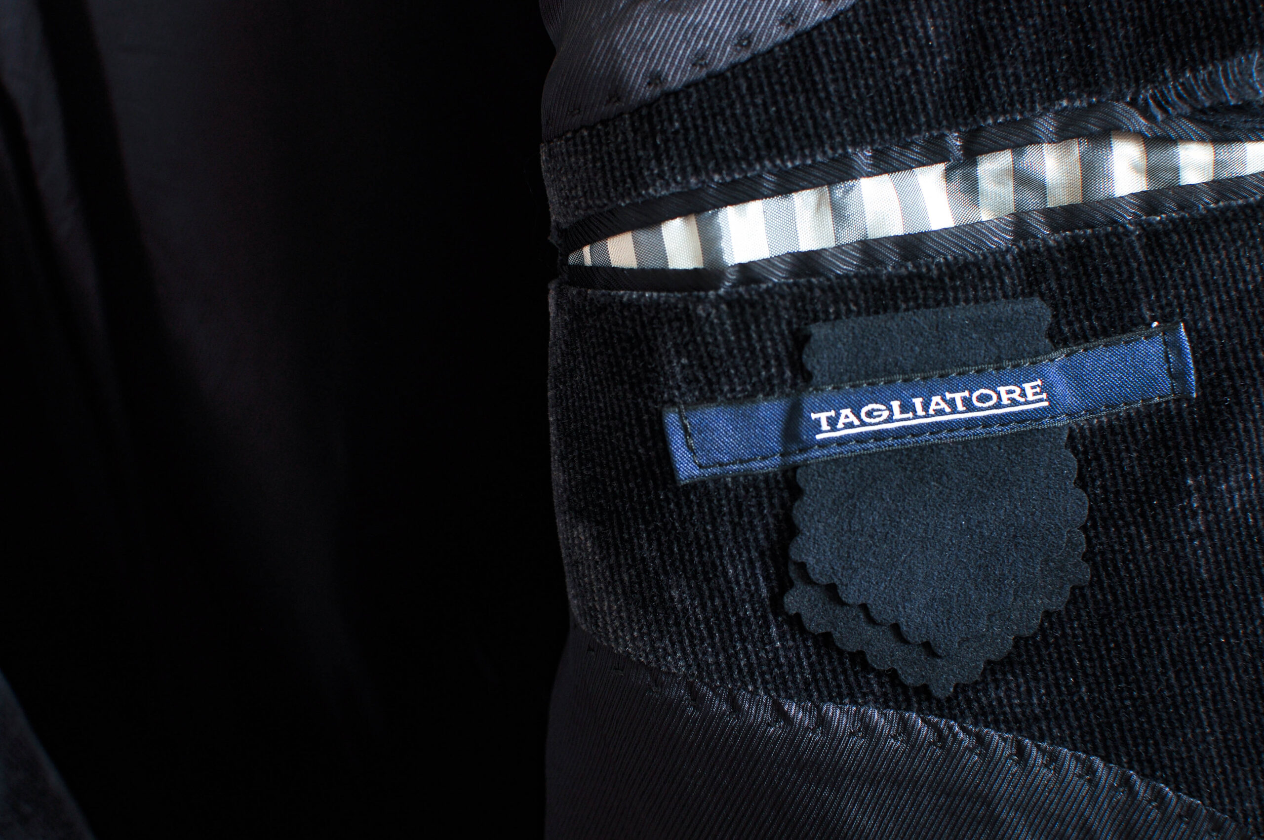 Vintage 00s Tagliatore Corduroy Blazer Jacket | Size 54R - Image 5