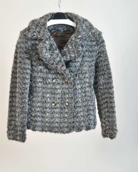 Vintage 00s faux fur coat