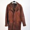 Vintage 00s suede shearling coat