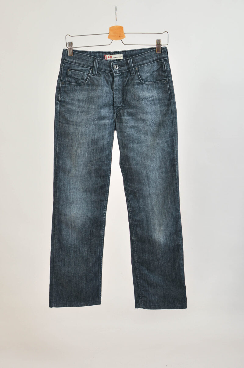 Vintage 90s Levi’s Straight Grey Jeans – Size 29 |