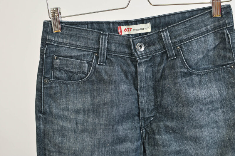 Vintage 90s Levi’s Straight Grey Jeans – Size 29 | - Image 3