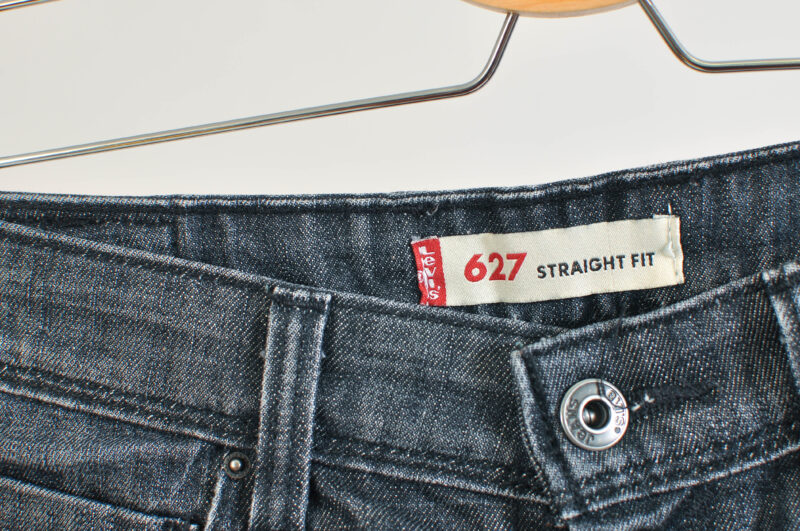 Vintage 90s Levi’s Straight Grey Jeans – Size 29 | - Image 4