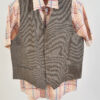 Vintage 90s three part suit in brown - Image 7