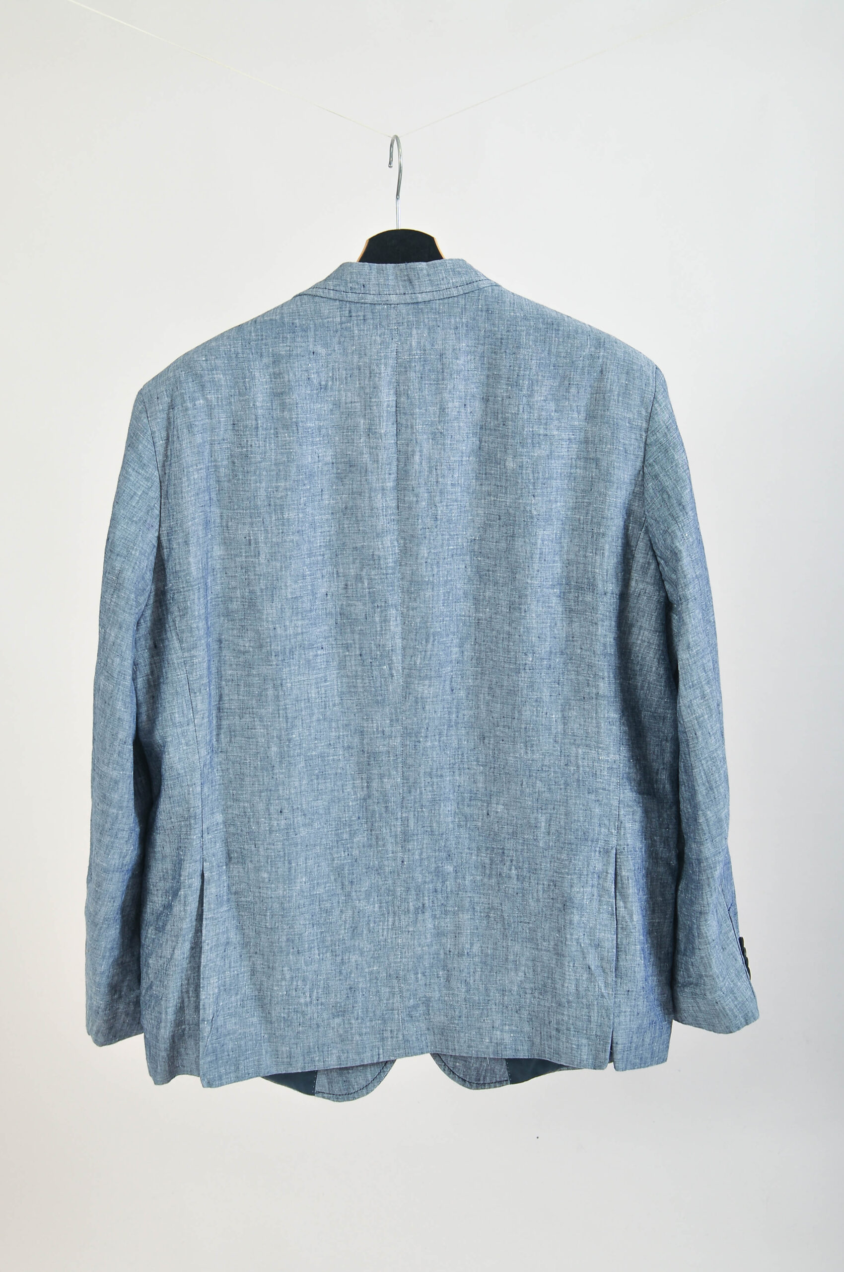 Vintage 00s Pierre Cardin Linen Blazer Jacket | Size 26 (XL) - Image 5