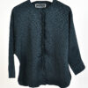 Vintage 80s blouse in black