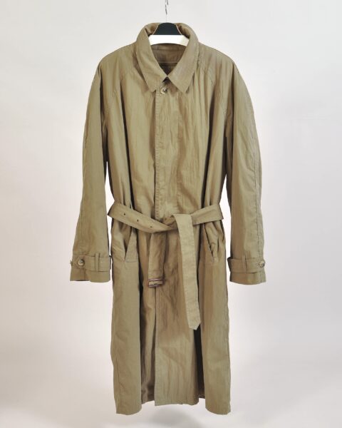 Vintage 90s Maxi Trench Coat with Removable Lining – XL