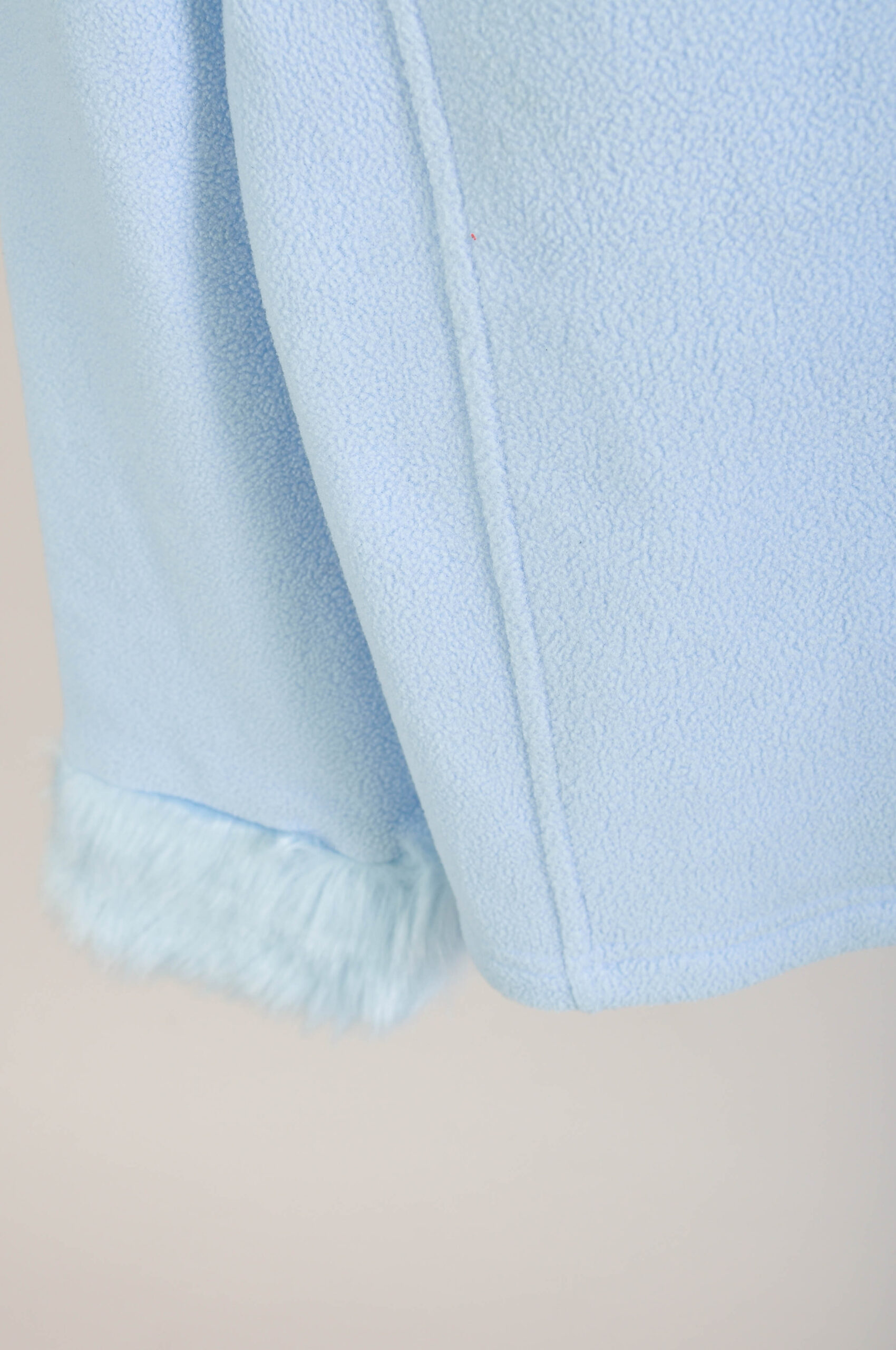 Vintage 00s Birkhahn Baby Blue Fleece Sweatshirt | Size S - Image 4