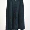 Vintage 90s midi skirt in black