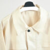 Vintage 90s windbreaker Harrington jacket in beige - Image 3