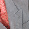 Vintage 90s double breasted suit in grey - Image 5