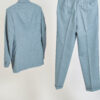 Vintage 90s double breasted suit in grey - Image 7
