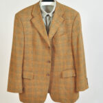 Vintage 90s checkered blazer