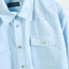 Vintage 00s shirt in blue - Image 3