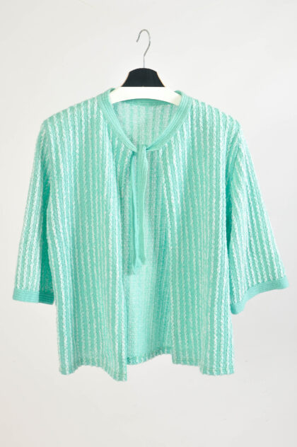 Vintage 80s top in mint green