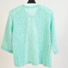 Vintage 80s top in mint green - Image 5