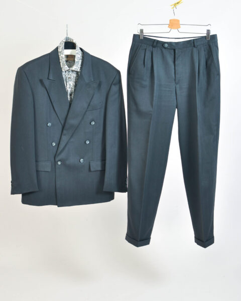 Vintage 90s double breasted suit