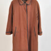 Vintage 80s trench coat in brown