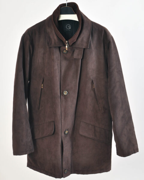 Vintage 00s faux suede coat