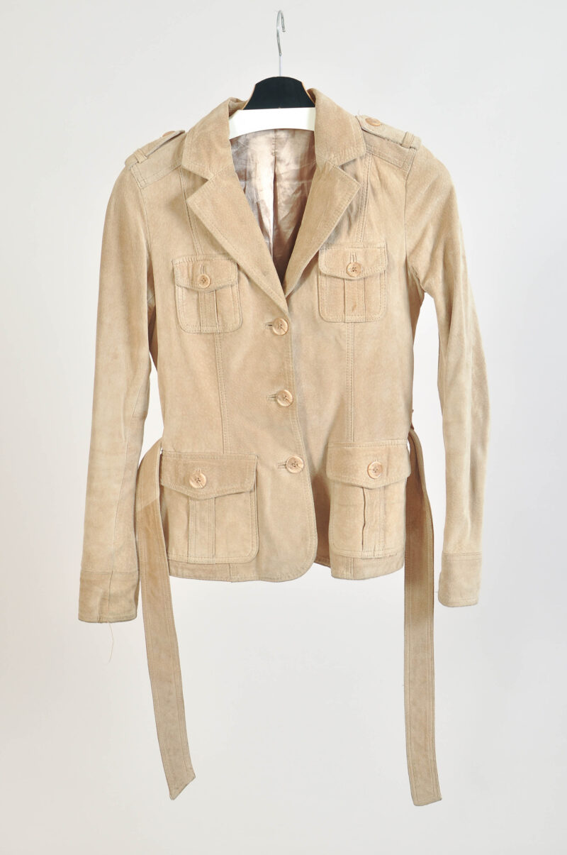 Vintage 00s suede leather jacket