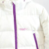 Vintage 90s Weather Report Puffer Jacket in White - Image 4