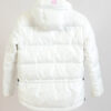 Vintage 90s Weather Report Puffer Jacket in White - Image 3