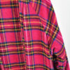Vintage 90s checkered kimono top - Image 3