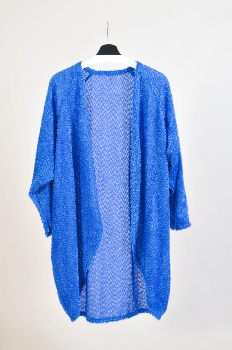 Vintage 00s handmade new kimono in blue