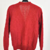 Vintage 90s cardigan in burgundy - Image 4