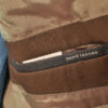 Vintage 00s blazer jacket in brown - Image 4