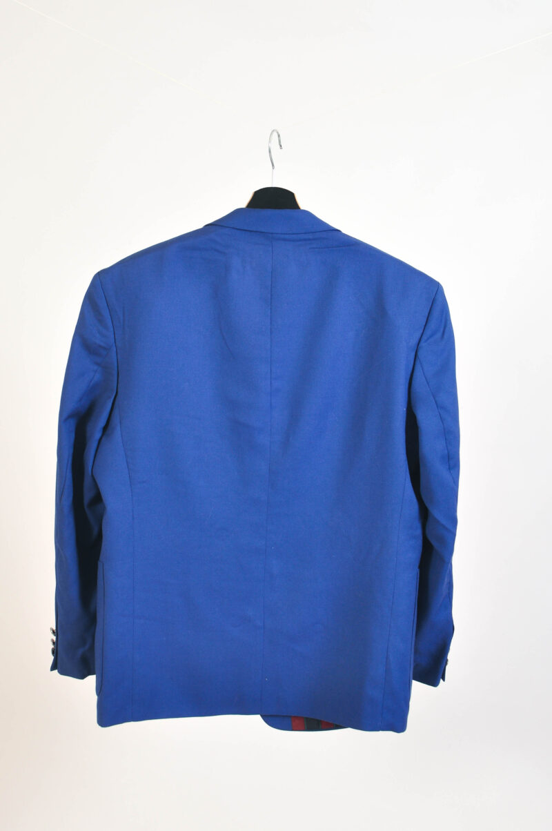 Vintage 00s blazer jacket in blue - Image 5