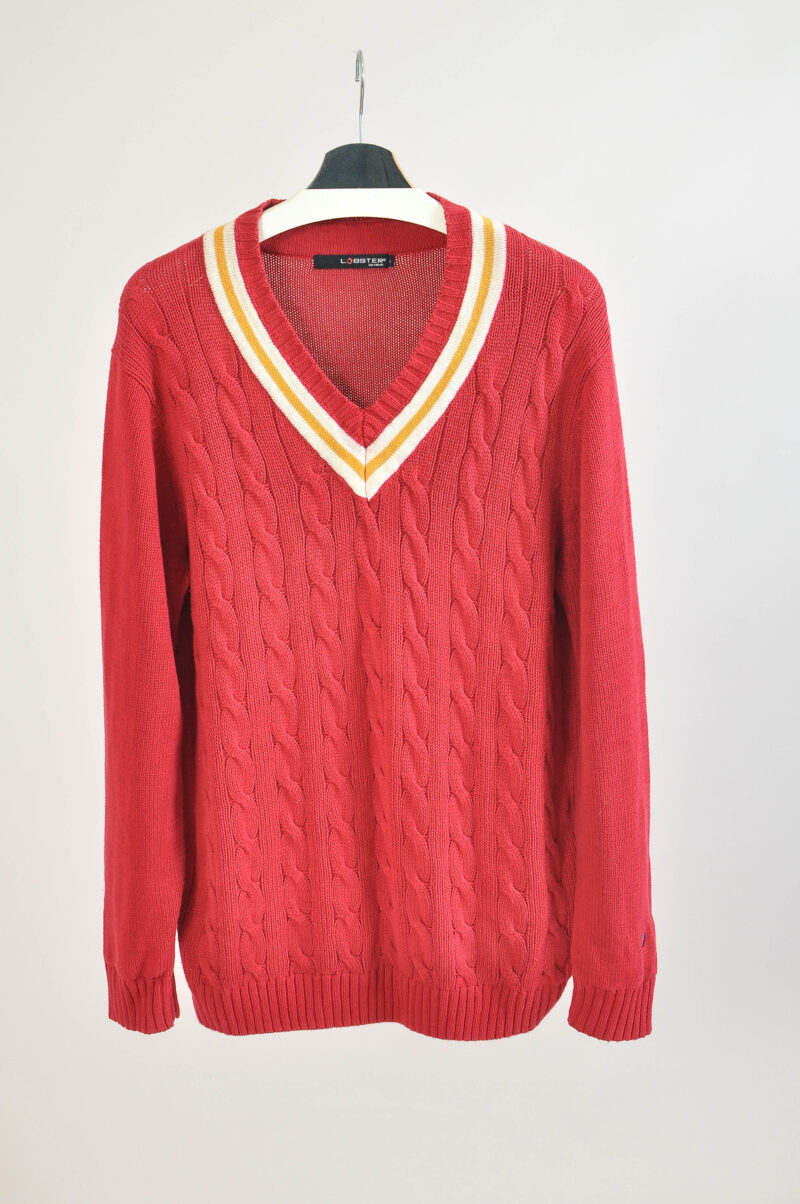 Vintage 90s v neck jumper