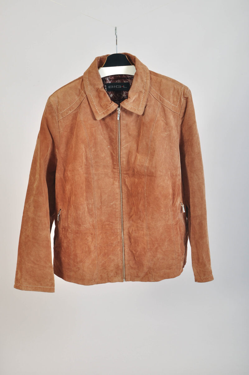 Vintage 00s suede leather jacket