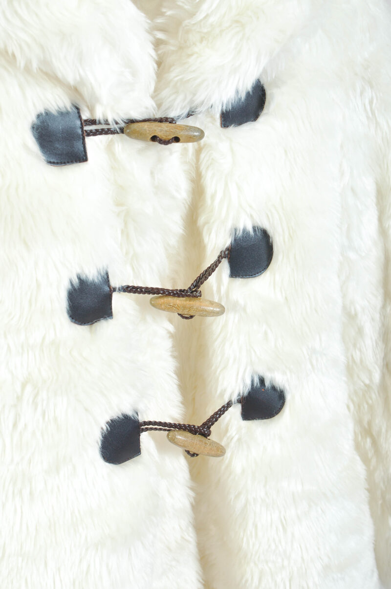 Vintage 00s faux fur coat - Image 4