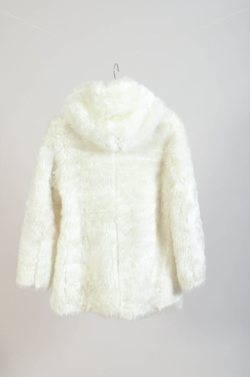 Vintage 00s faux fur coat - Image 5