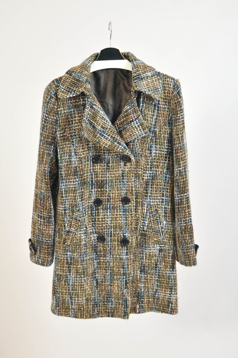 Vintage 00s buckle trench coat
