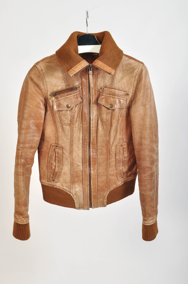 Vintage 00s real leather jacket