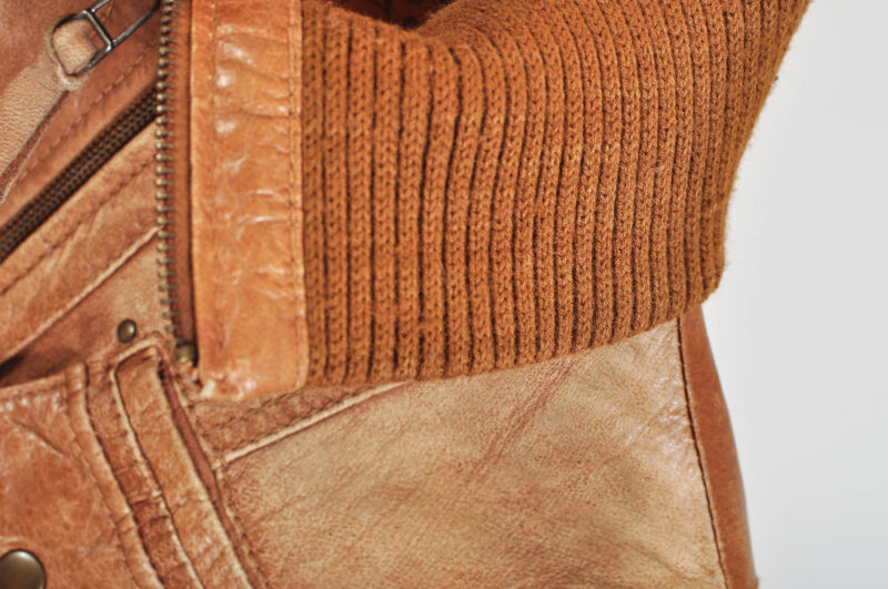 Vintage 00s real leather jacket - Image 4