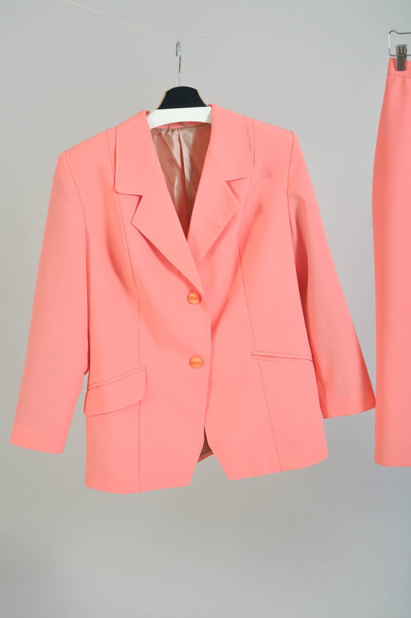 Vintage 90s skirt suitin pink - Image 3