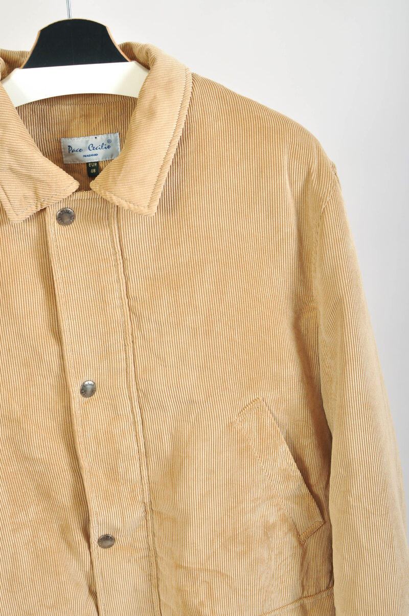 Vintage 00s corduroy Mac coat - Image 3