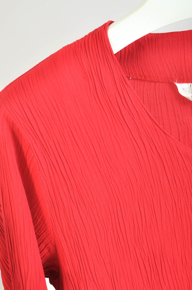 Vintage 90s maxi dress in red - Image 4