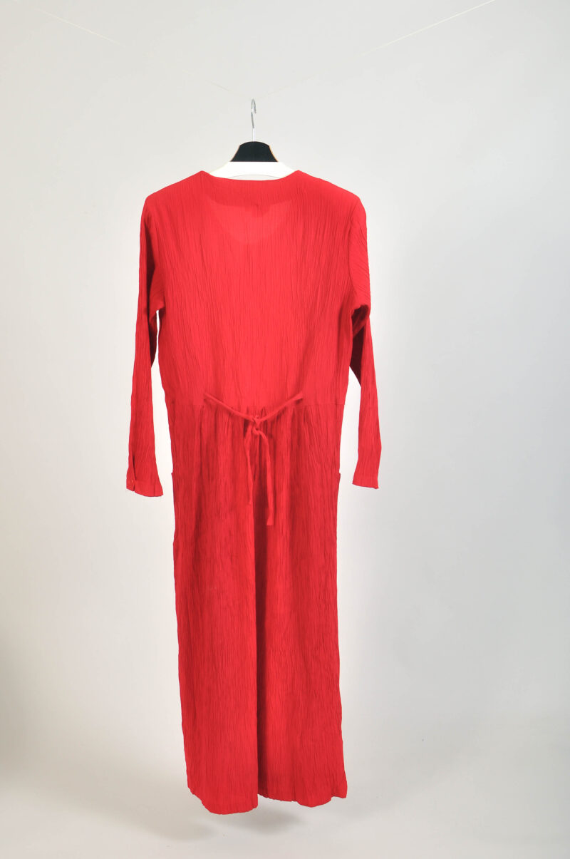 Vintage 90s maxi dress in red - Image 5