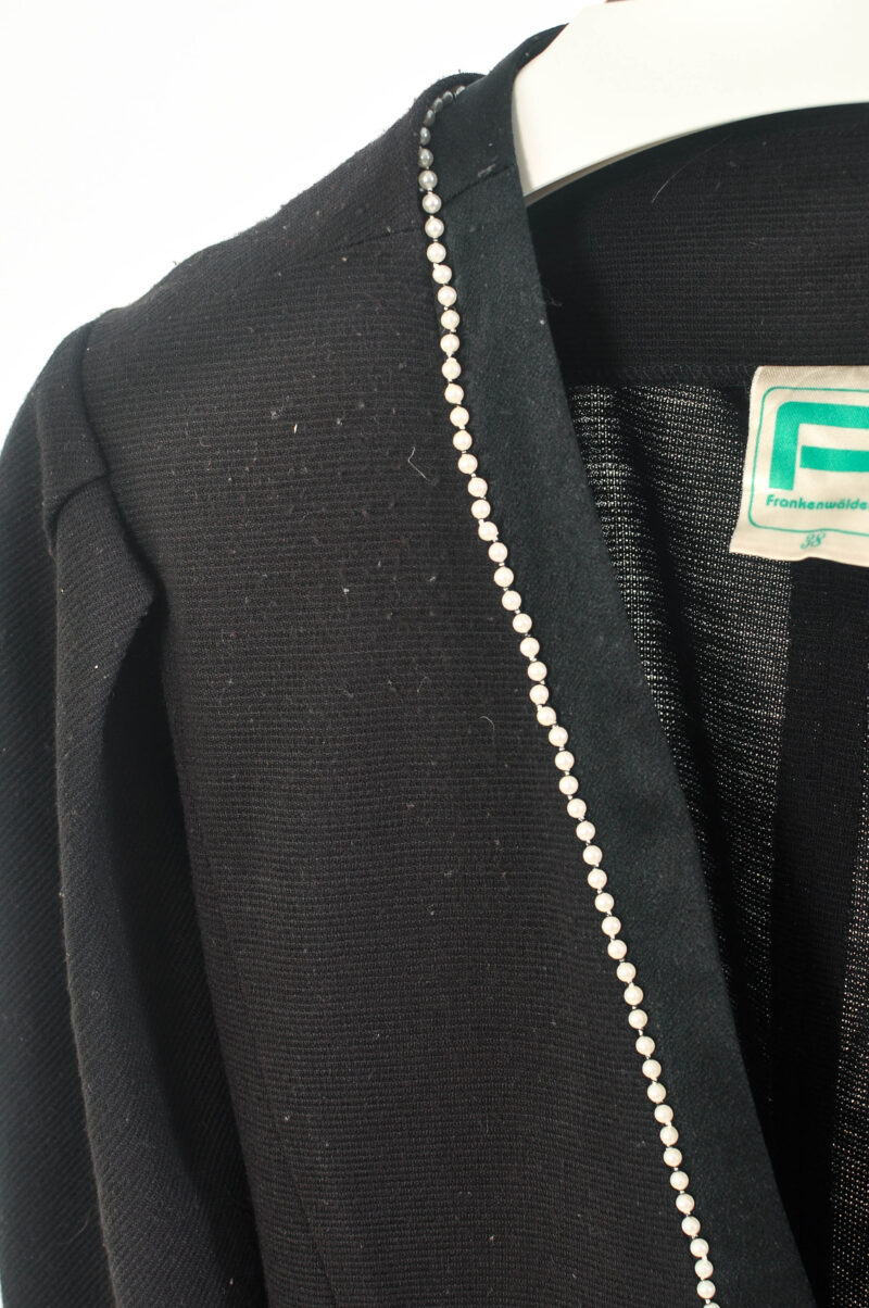 Vintage 80s open front jacket - Image 3