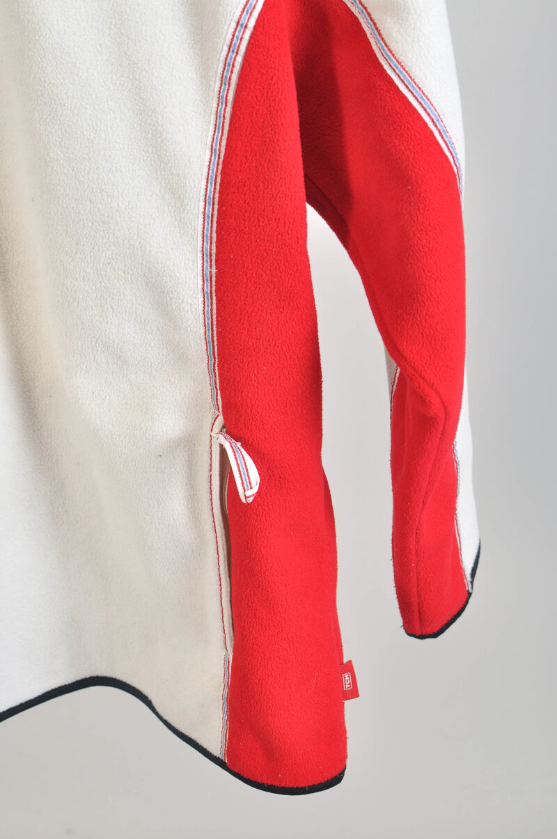 Vintage 1/4 zip fleece jumper - Image 3