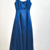 Vintage 00s maxi evening dress in navy