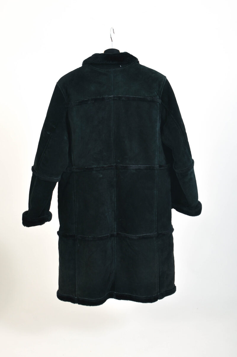 Vintage 00s shearling coat - Image 5