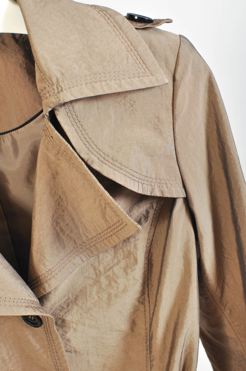 Vintage 00s Mosaic trench coat - Image 3